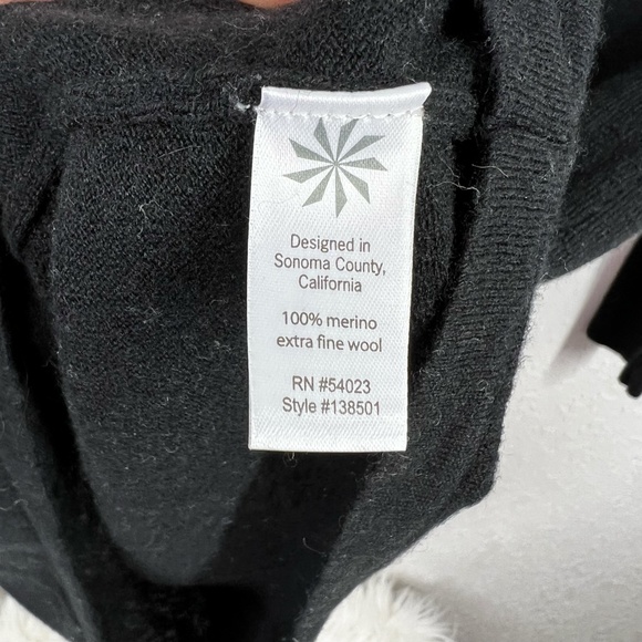 Athleta Black 100% Merino wool Sweater Dress, XS, - Picture 5 of 7